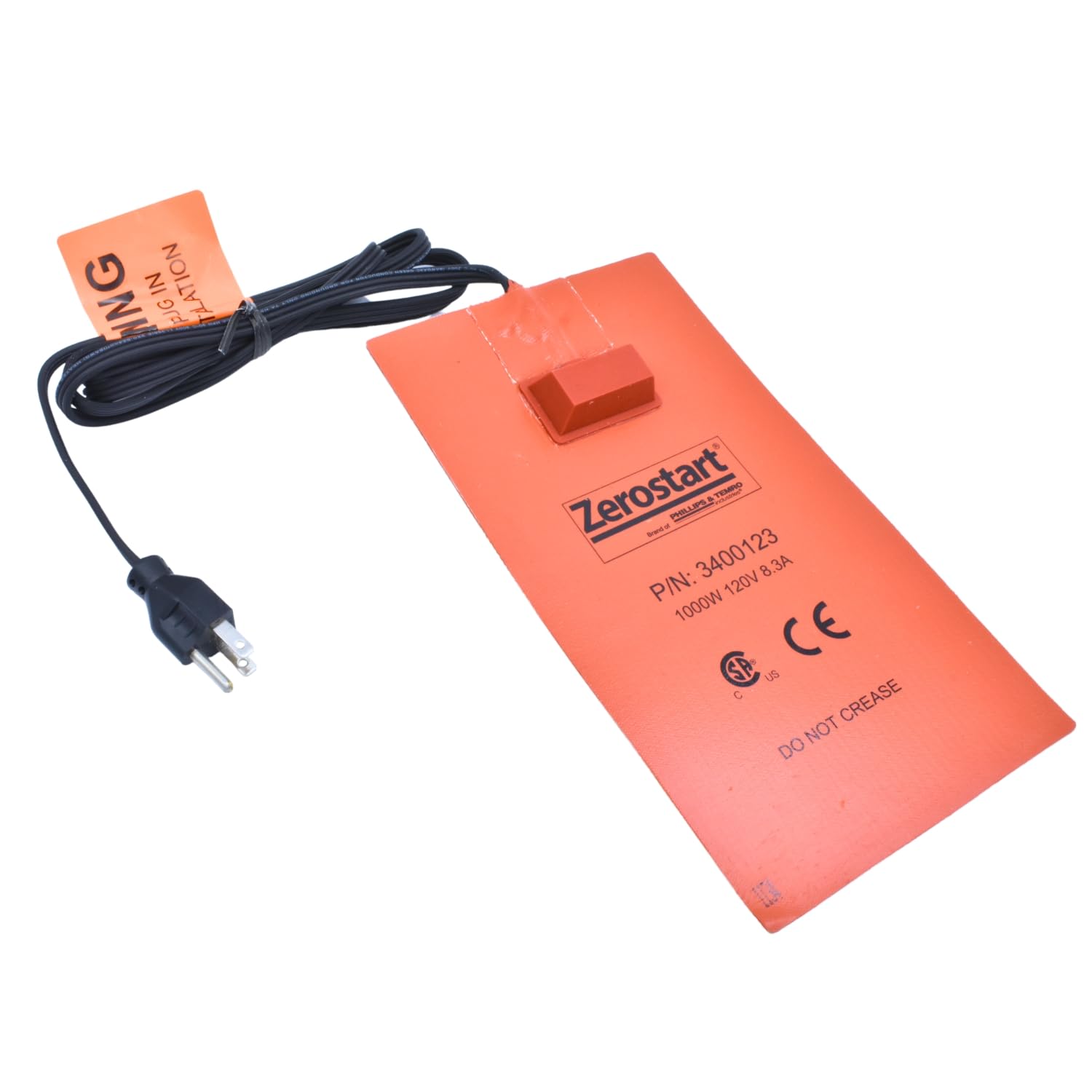 Amazon.com: Zerostart 3400123 Silicone Pad Heater Engine Oil